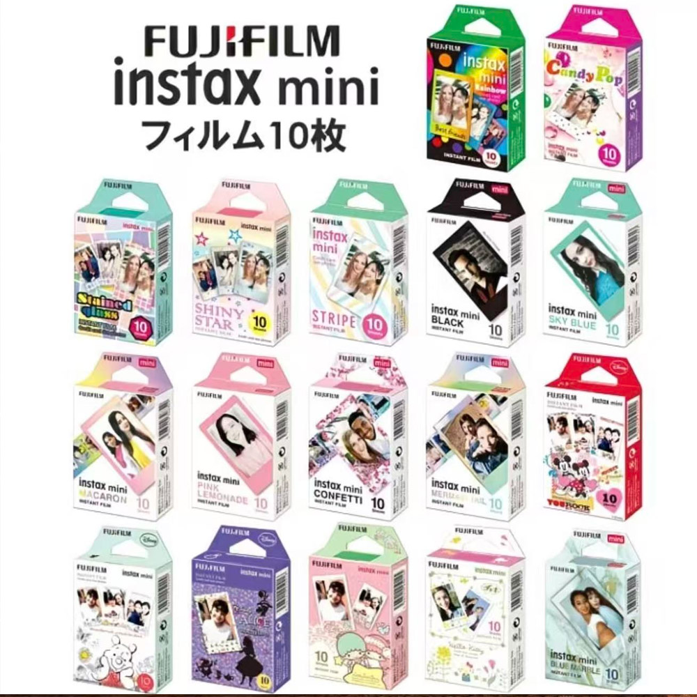 Instant Film Pack - 3インチ 10/20枚入り 富士フイルム ホワイトフィルム 富士フイルム インスタックスミニ