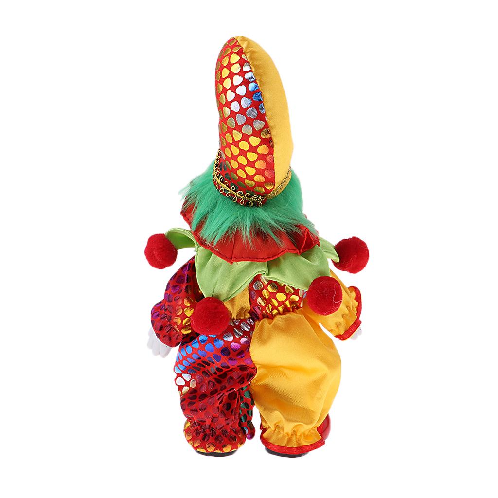 Vintage Collectible Clowns - ピエロ人形 磁器製 手作り 収集価値のある人形 可動式人形 ヴィンテージ