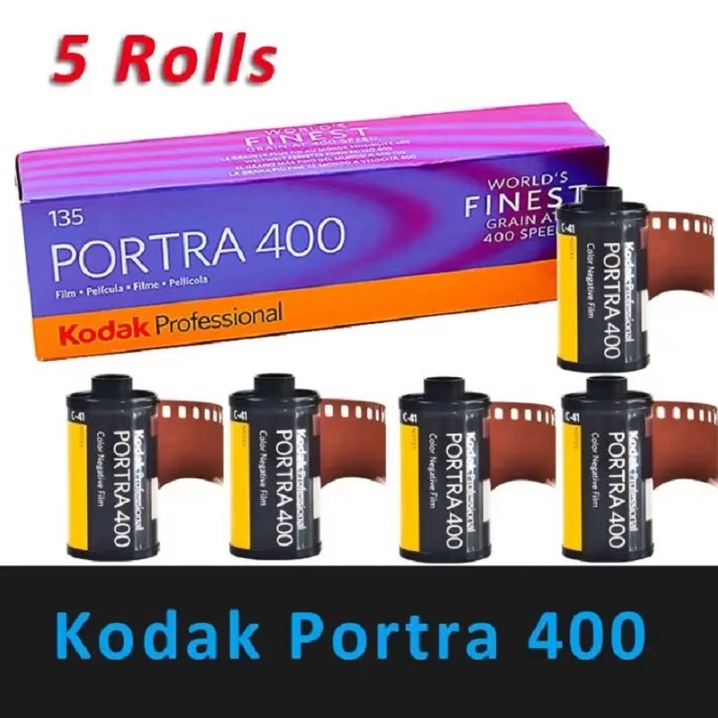 Film Camera 35Mm - Kodakポータブルカラーネガフィルム、屋外写真、微粒子、36exps、C-41、iso 400、135、35mm、135