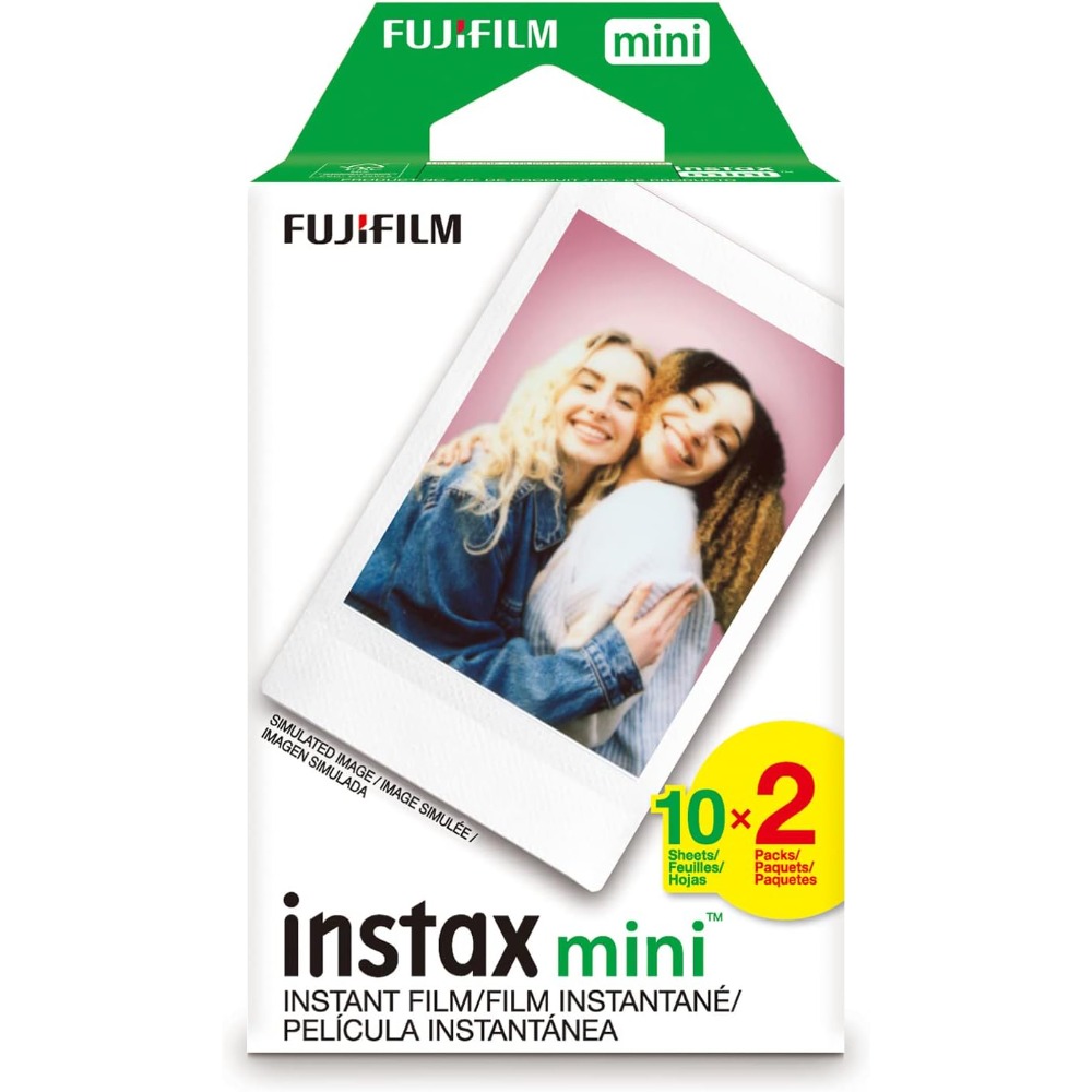 Instant Film Pack - 富士フイルム インスタックスミニカメラ用 インスタックスミニ インスタントフィルム 20枚撮り カラーフィルムパック