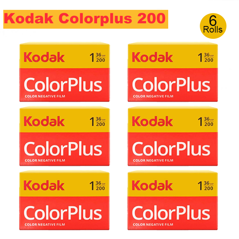 Film Camera 35Mm - コダック カラープラス200 35mmカラーフィルム 1-10ロール入り 36枚撮り コダックフィルムカメラ用