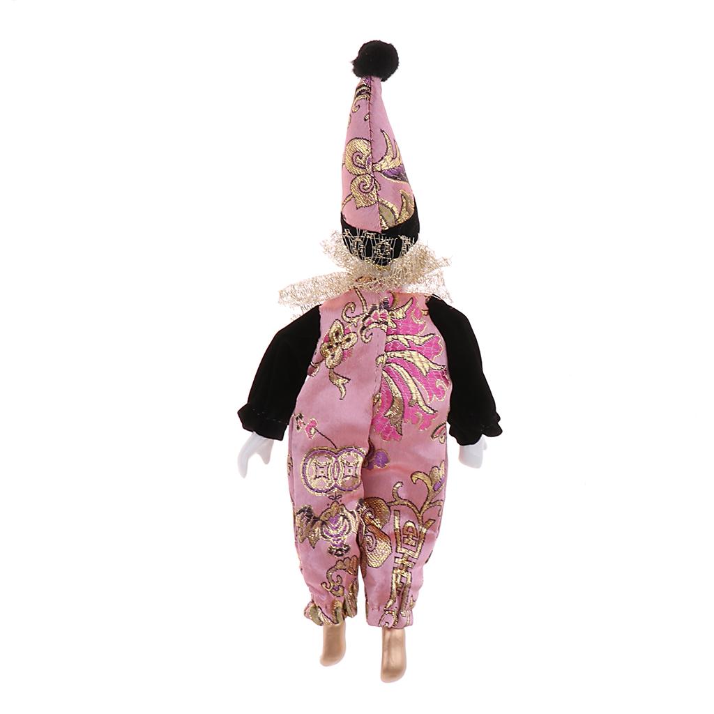 22cmの磁器製ピエロ人形、コレクターズアイテム、ヴィンテー - Vintage Collectible Clowns のレビューと価格