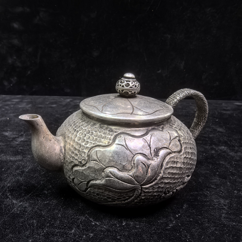 ヴィンテージアンティーク純銅銀メッキティーポット銅製装飾工芸 - Vintage Collectible Market のレビューと価格