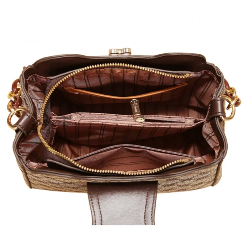 ヴィンテージ風レタープリントショルダーバッグ、ファッショナブ - Vintage Zipper のレビューと価格