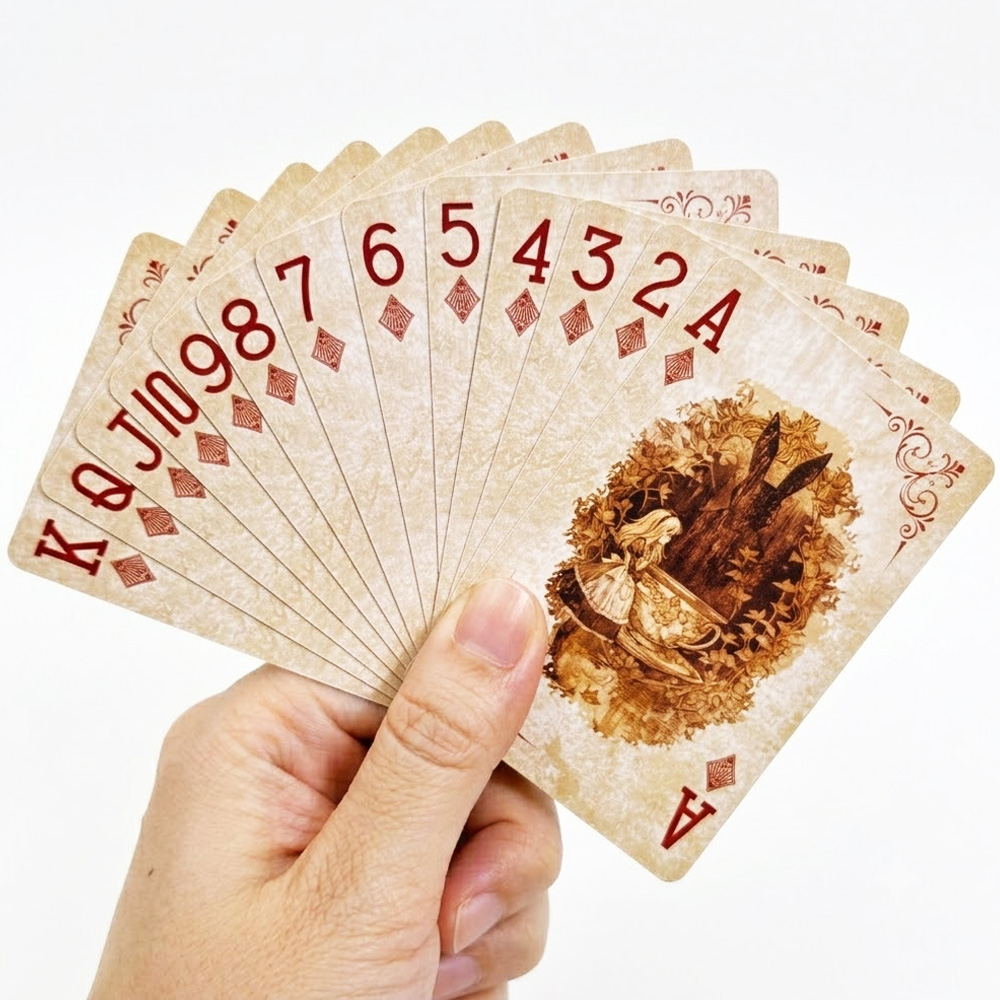 55枚入り 不思議の国のアリス トランプ 高級レトロスタイル - Vintage Collectible Playing Cards のレビューと価格