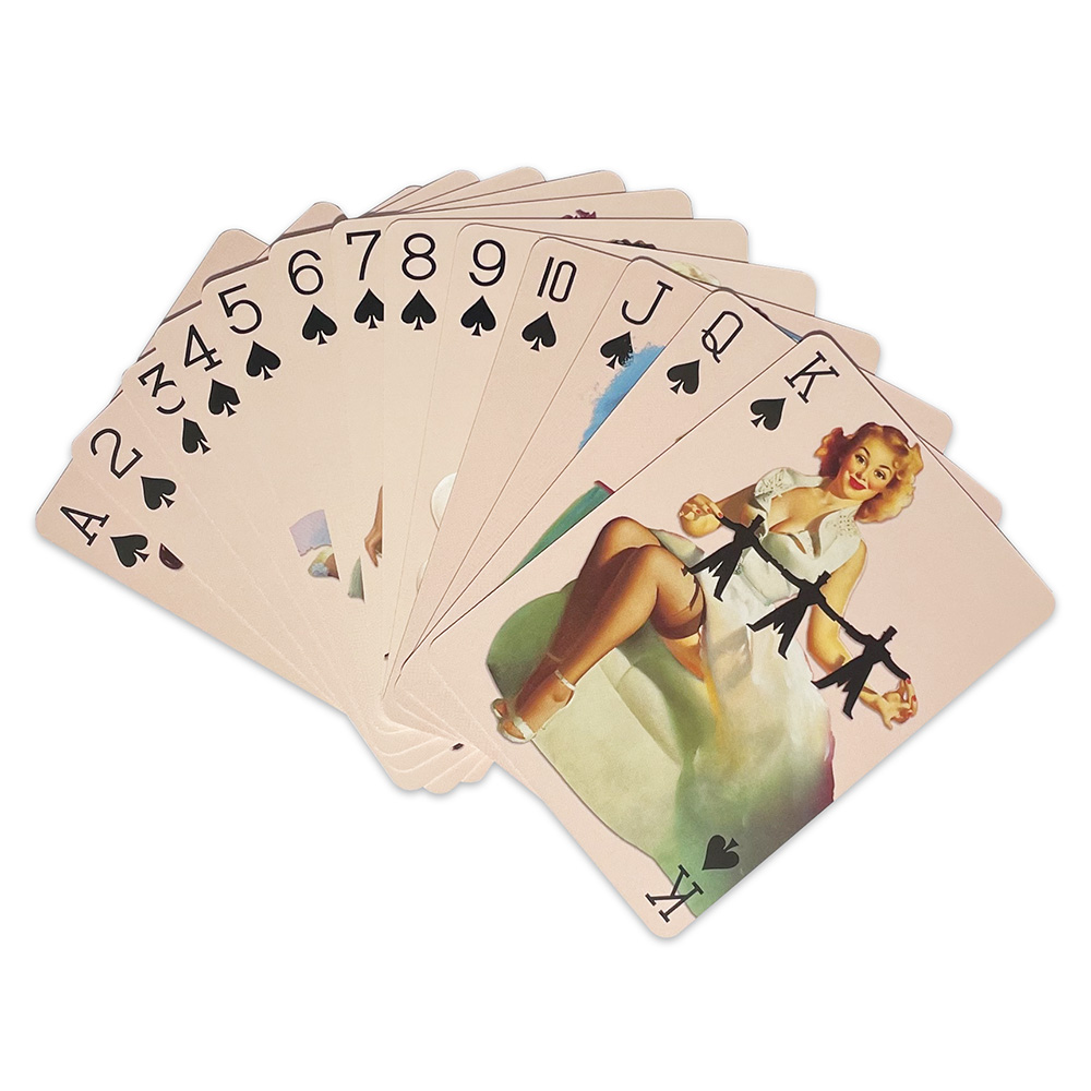 美しいかわいい女の子コレクショントランプポーカーデッキ 54 - Vintage Collectible Playing Cards のレビューと価格