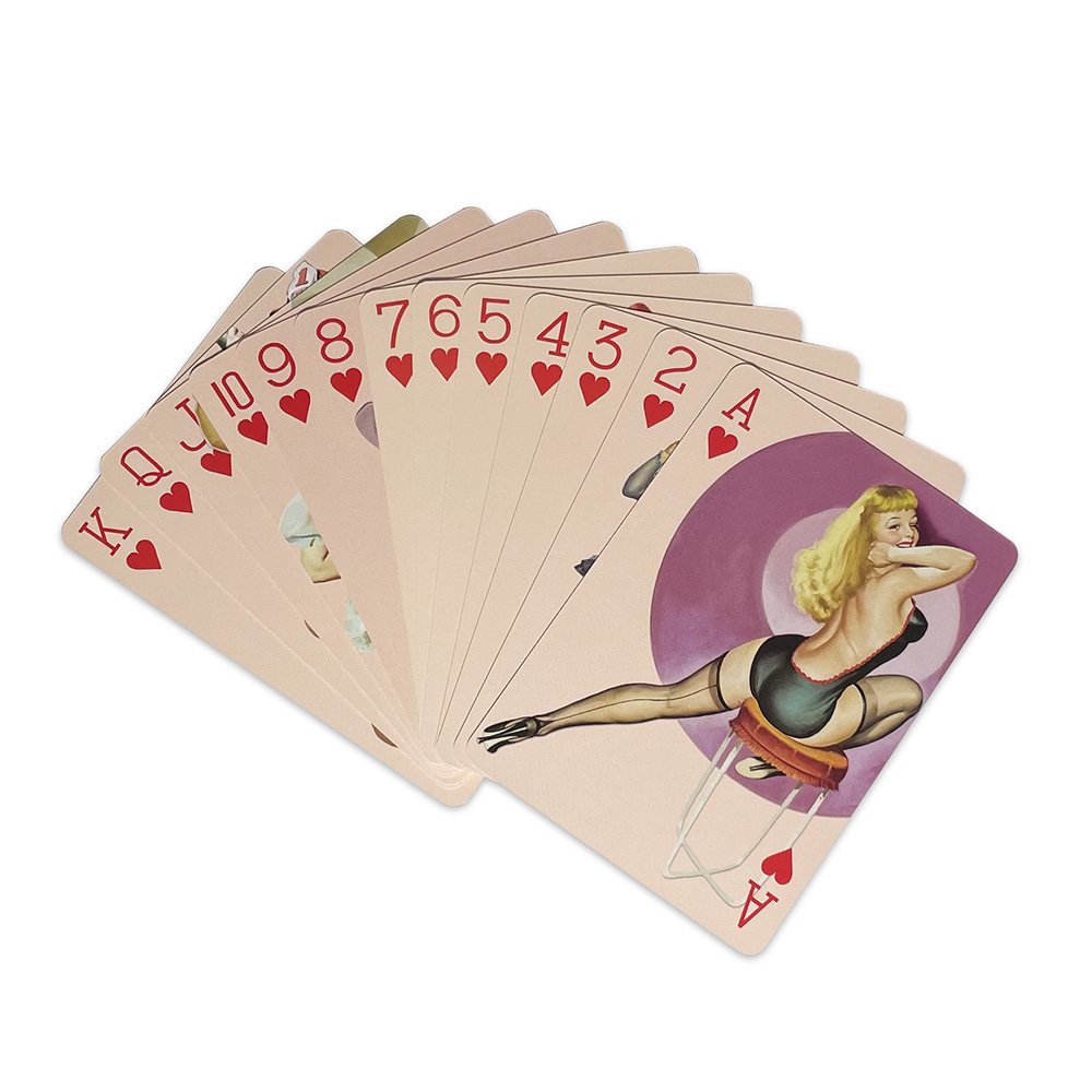 美しいかわいい女の子コレクショントランプポーカーデッキ 54 - Vintage Collectible Playing Cards のレビューと価格