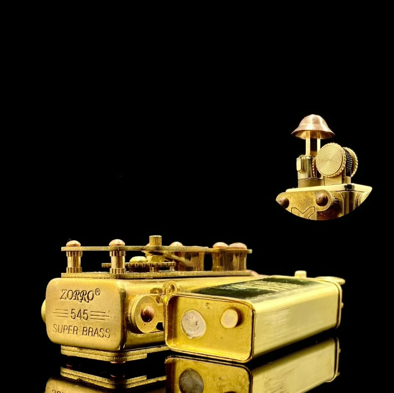 ゾロ 手作り 真鍮製 ヴィンテージ 機械式 オイルライター  - Vintage Collectible Lighters のレビューと価格