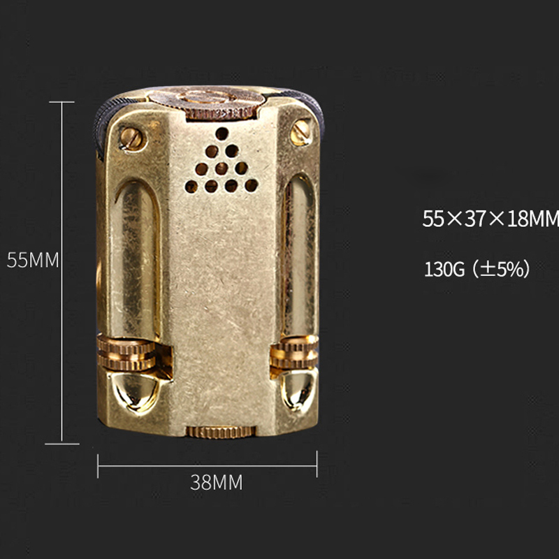 Vintage Zinc Alloyデュアルフリントホイール - Vintage Collectible Lighters のレビューと価格