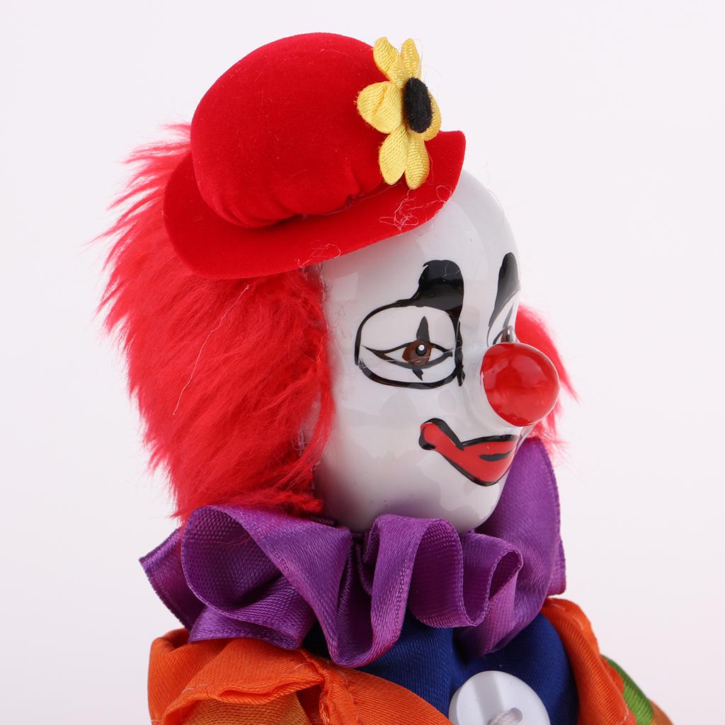 ミニ磁器製クラウンドール 18cm ヴィンテージスタイル コ - Vintage Collectible Clowns のレビューと価格