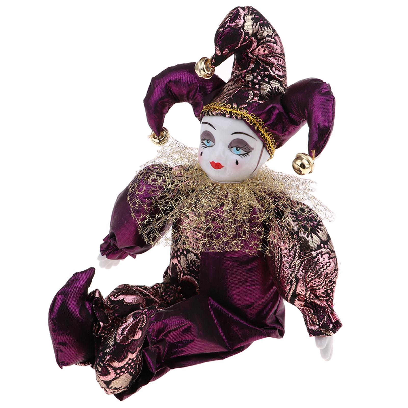 イタリア風磁器人形 クラウン・トライアングル 12インチ ヴ - Vintage Collectible Clowns のレビューと価格