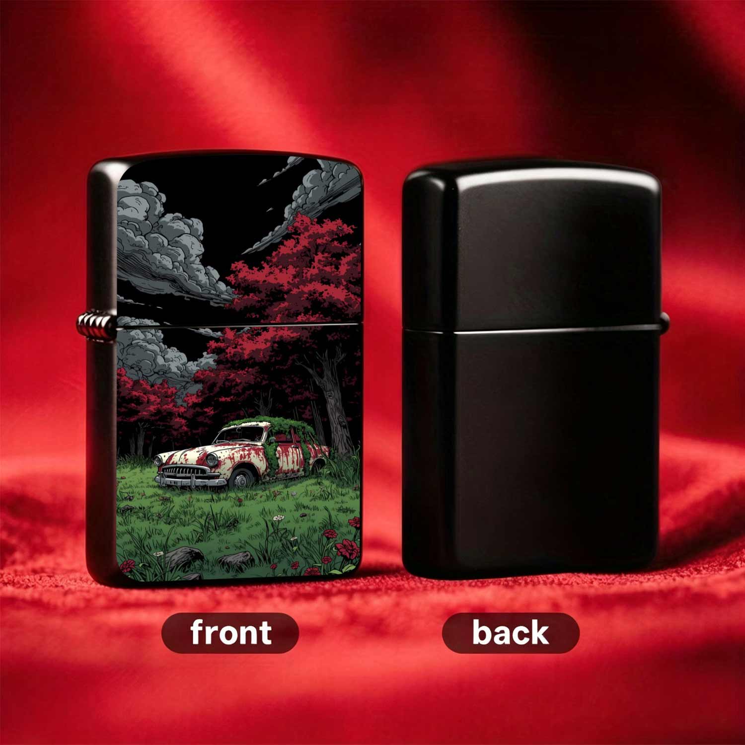 再利用可能なフリップトップポケット防風灯油ライター、ヴィンテ - Vintage Collectible Lighters のレビューと価格