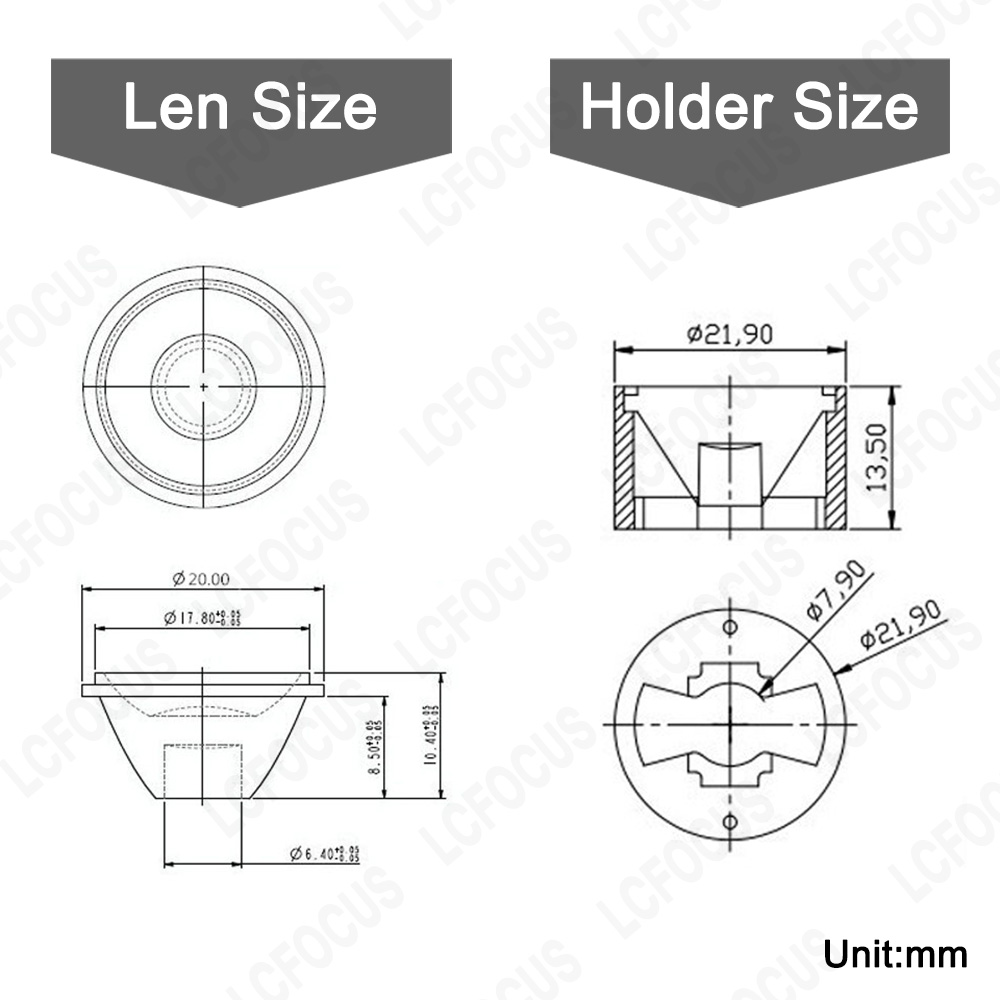 10 個 1 ワット 3 ワット 5 ワット LED レンズ - Darkroom Enlarger Lens のレビューと価格