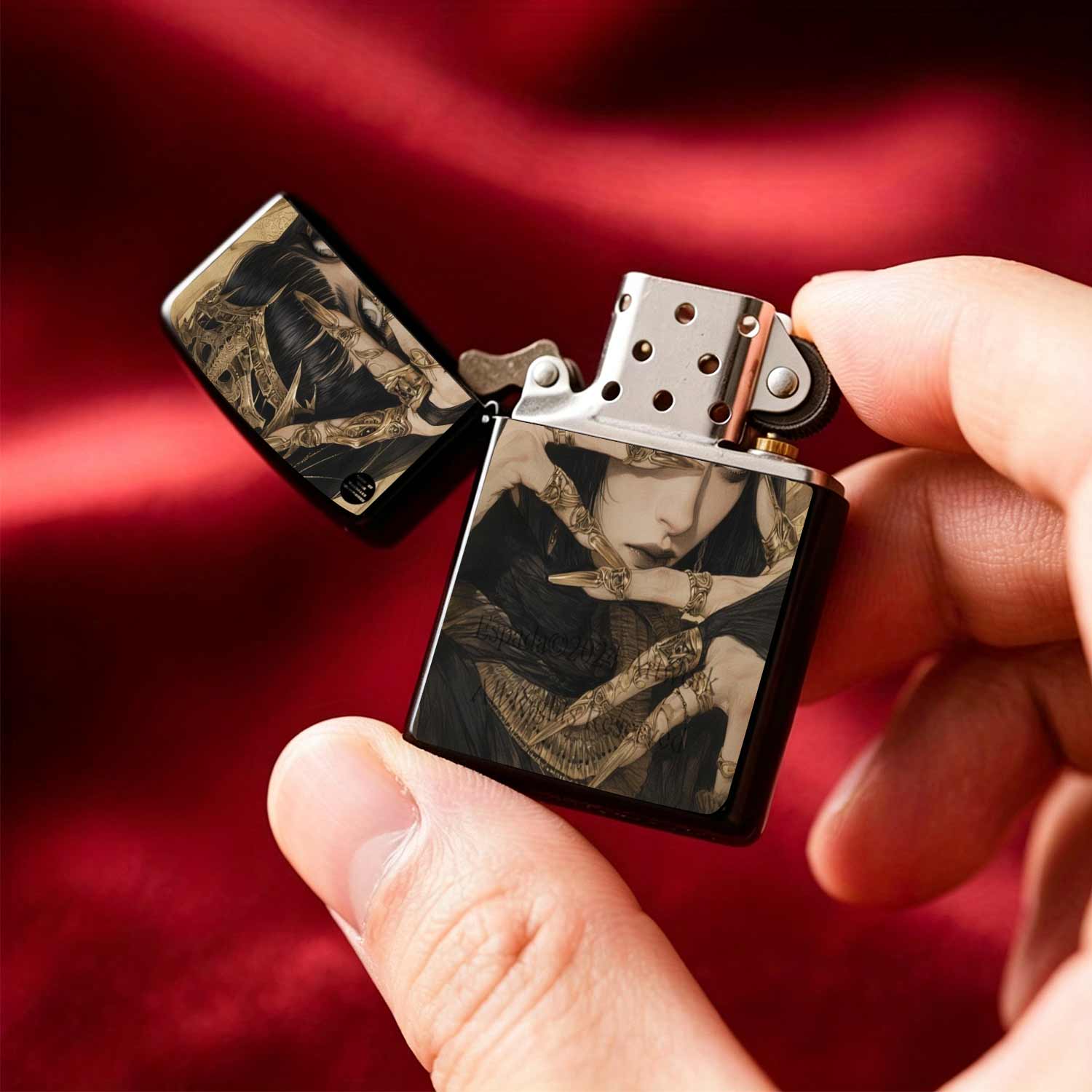 ヴィンテージ ダークフリップトップ 防風灯油ライター 詰め替 - Vintage Collectible Lighters のレビューと価格