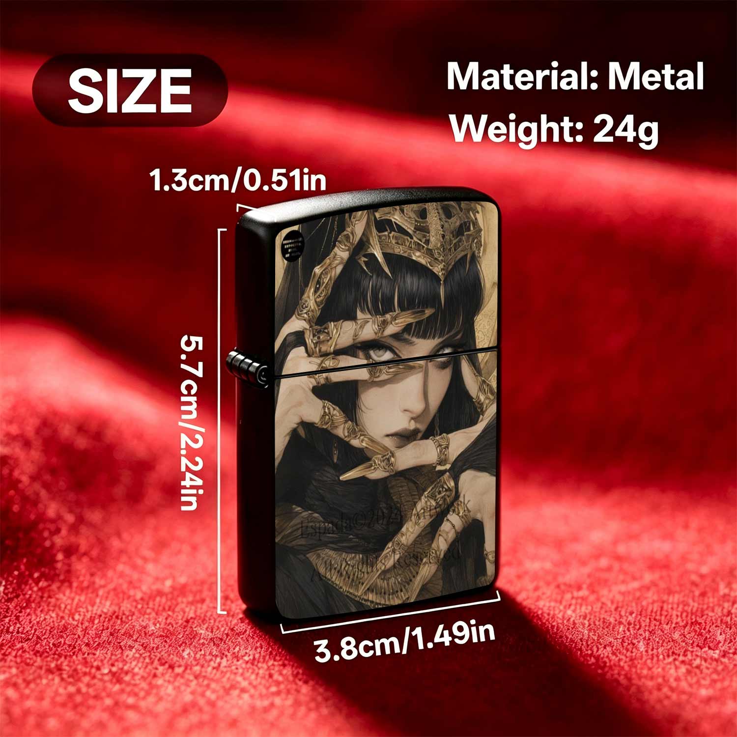 ヴィンテージ ダークフリップトップ 防風灯油ライター 詰め替 - Vintage Collectible Lighters のレビューと価格