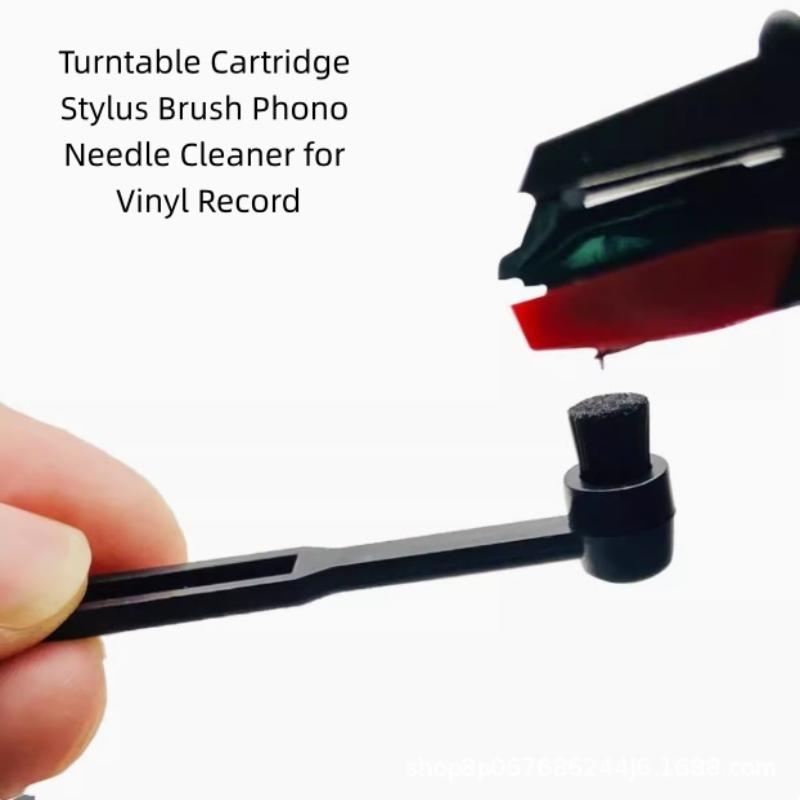1 個ターンテーブルスタイラスブラシビニールレコードプレーヤ - Vinyl Record Cleaner のレビューと価格