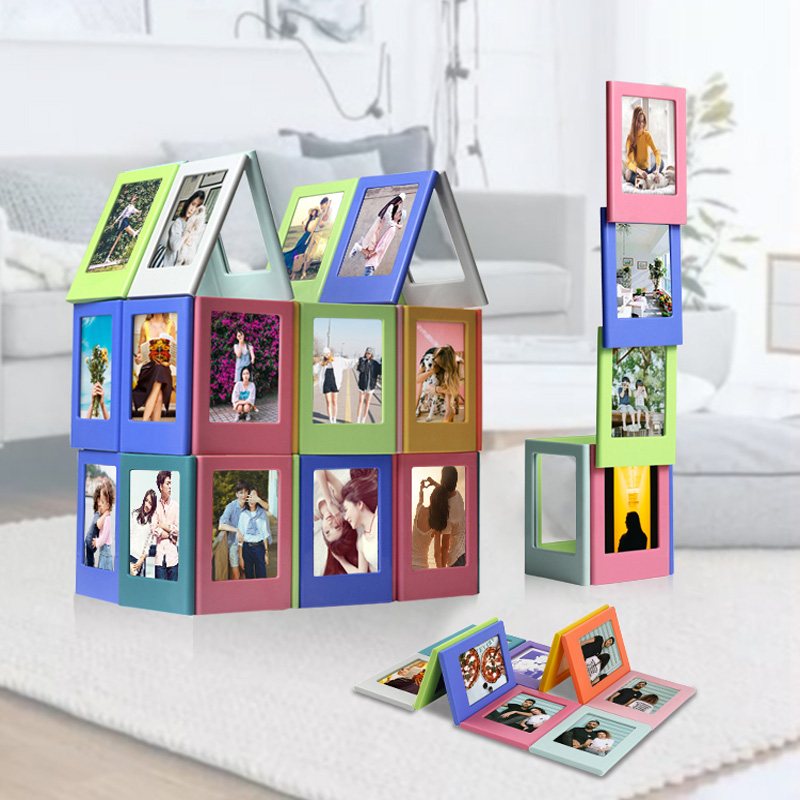冷蔵庫用磁気写真フレーム、フォトフレームマグネット、3インチ - Instant Film Pack のレビューと価格