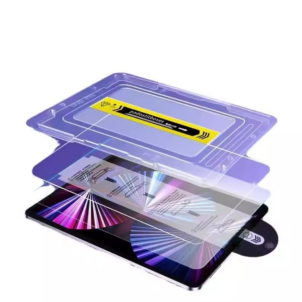 iPad 12.9用強化ガラススクリーンプロテクター Pro - Instant Film Pack のレビューと価格
