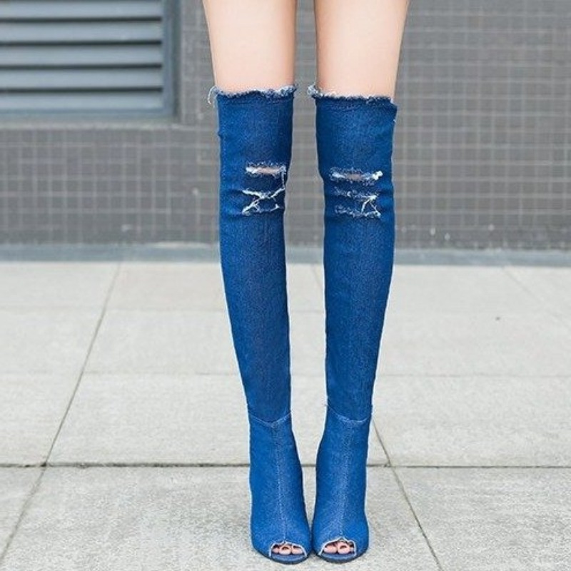 女性のフィッシュマウスオープントゥ快適なヴィンテージ薄型ハイ - Vintage Zipper のレビューと価格