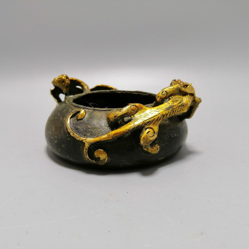 ヴィンテージ飾りガラスドラゴン真鍮スタディペンウォッシュ灰皿 - Vintage Collectible Ashtrays のレビューと価格