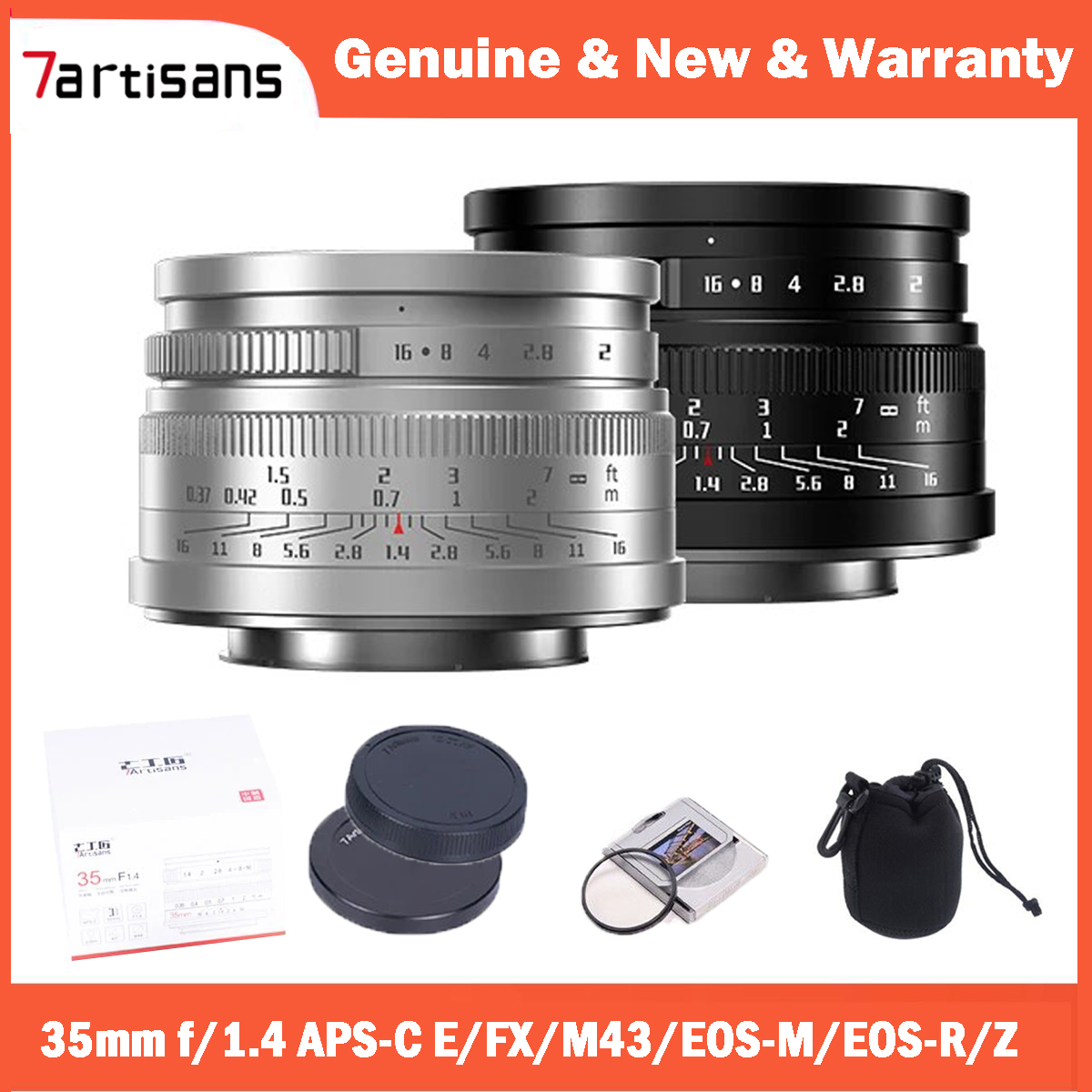 7artisans APS-Cプライムレンズ、35mm、f1 - Film Camera 35Mm のレビューと価格