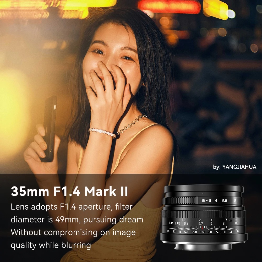 7artisans APS-Cプライムレンズ、35mm、f1 - Film Camera 35Mm のレビューと価格
