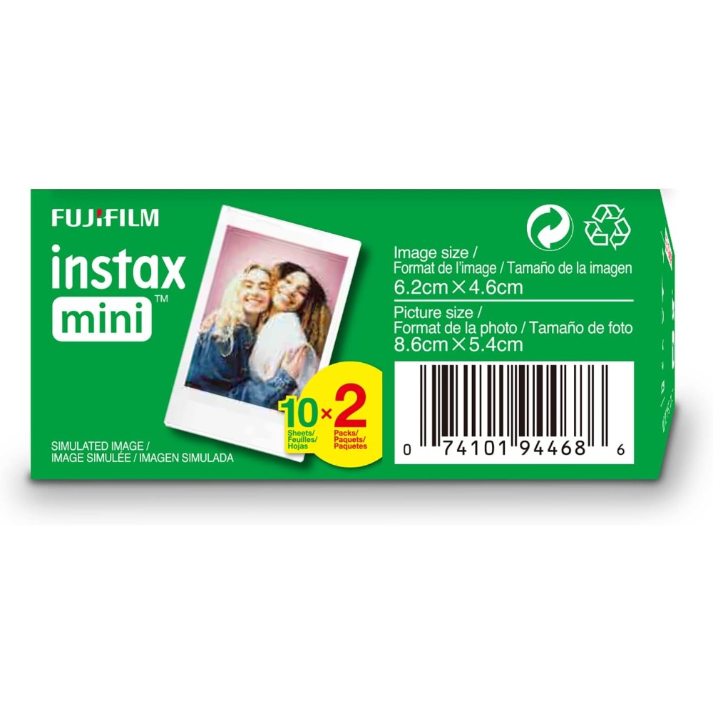 富士フイルム インスタックスミニカメラ用 インスタックスミニ - Instant Film Pack のレビューと価格