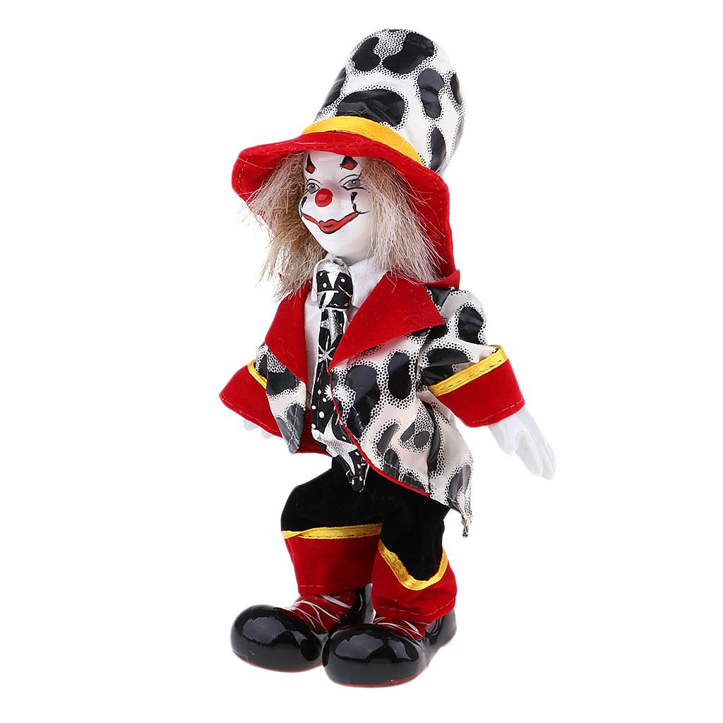ピエロ人形 磁器製 ヴィンテージ 手作り 可動式人形 子供の - Vintage Collectible Clowns のレビューと価格