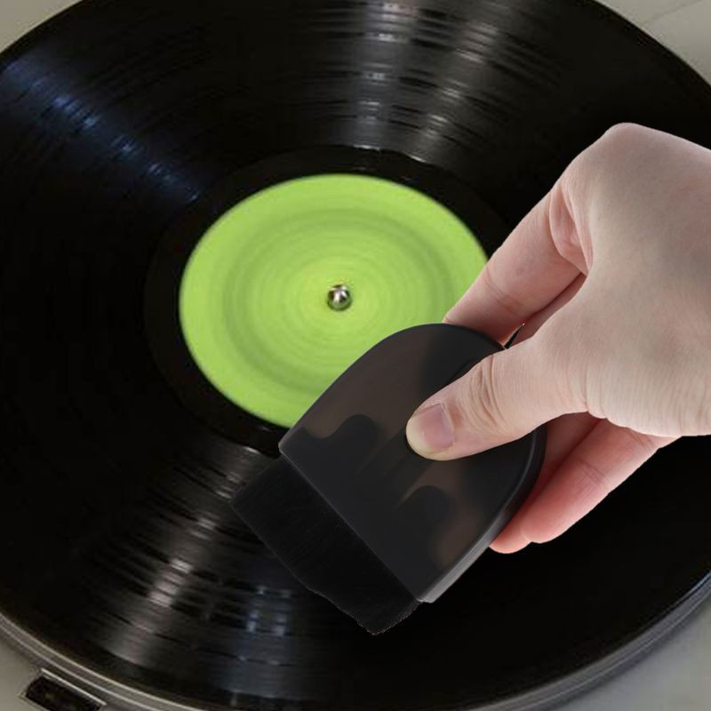 ビニールレコードクリーニングブラシ ターンテーブル LP蓄音 - Vinyl Record Cleaner のレビューと価格
