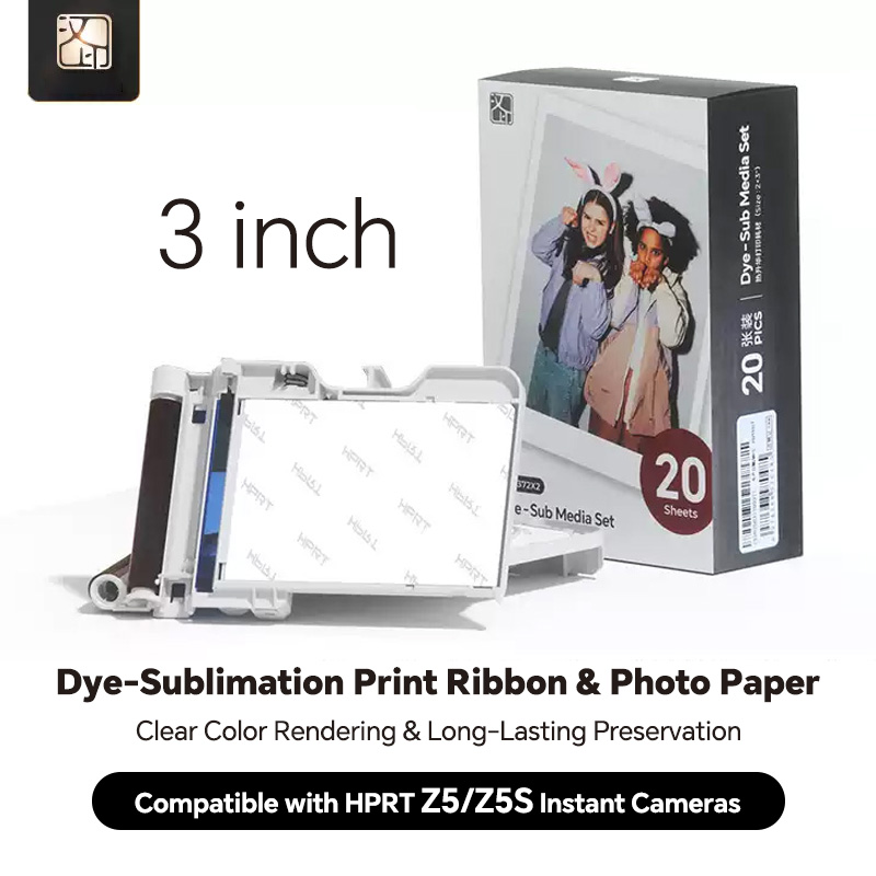 純正HPRT Z5/Z5Sフォトペーパーリボンカートリッジ染 - Instant Film Pack のレビューと価格