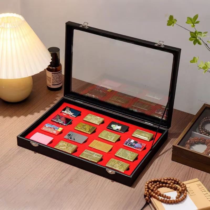 ライター収納ボックス、マルチコンパートメントライターディスプ - Vintage Collectible Lighters のレビューと価格