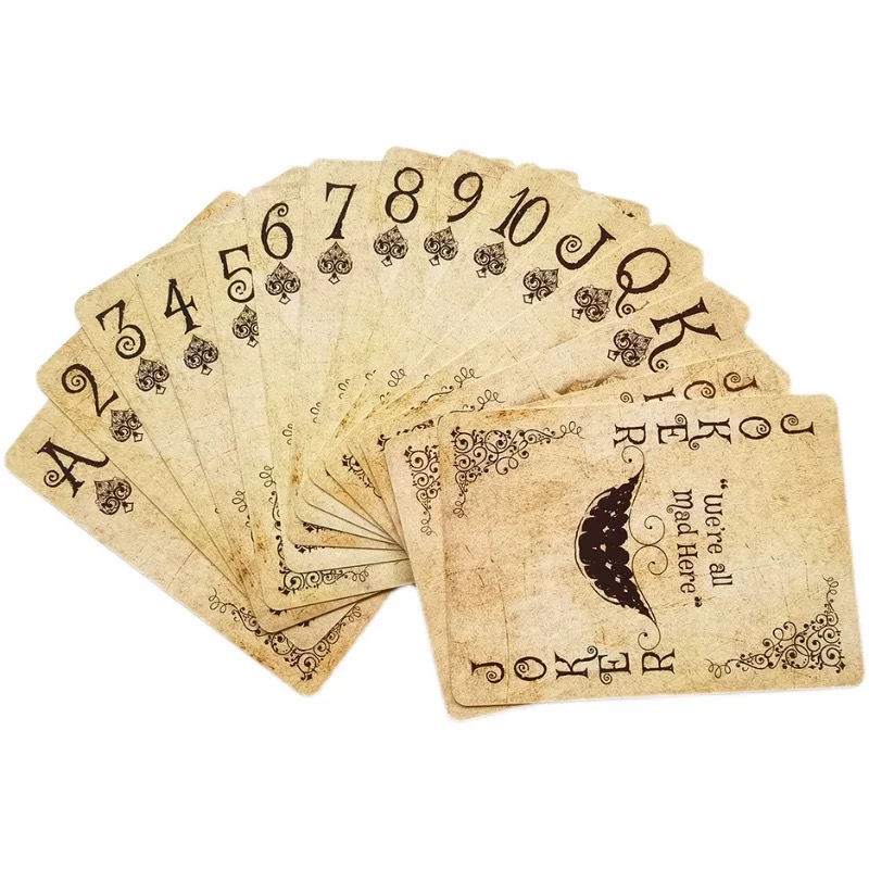 54枚入り アリス ヴィンテージ ペーパー ポーカーカード  - Vintage Collectible Playing Cards のレビューと価格