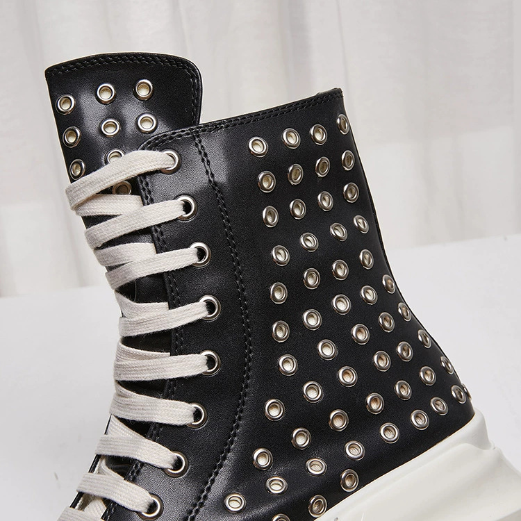 ヴィンテージメンズシューズハイカットプラットフォームブーツ身 - Vintage Zipper のレビューと価格