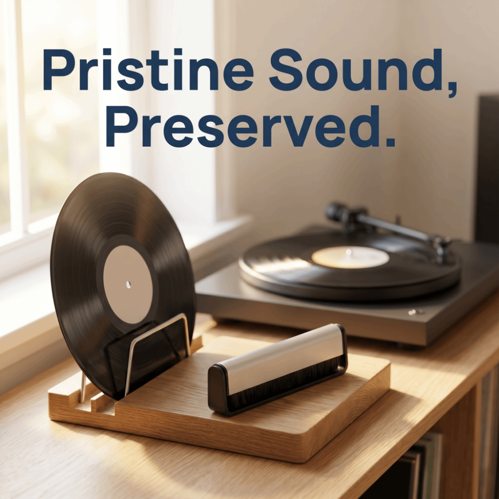 静電気防止ビニールレコードクリーニングブラシ Hi-Fiサウ - Vinyl Record Cleaner のレビューと価格