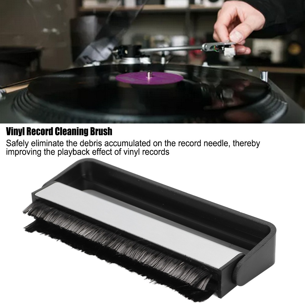 静電気防止ビニールレコードクリーニングブラシ Hi-Fiサウ - Vinyl Record Cleaner のレビューと価格