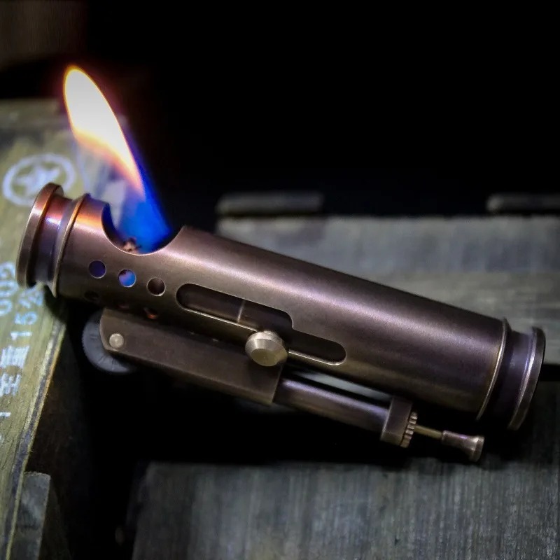 珍しいエイリアントレンチ手作り純銅灯油ライター AK ヴィン - Vintage Collectible Lighters のレビューと価格