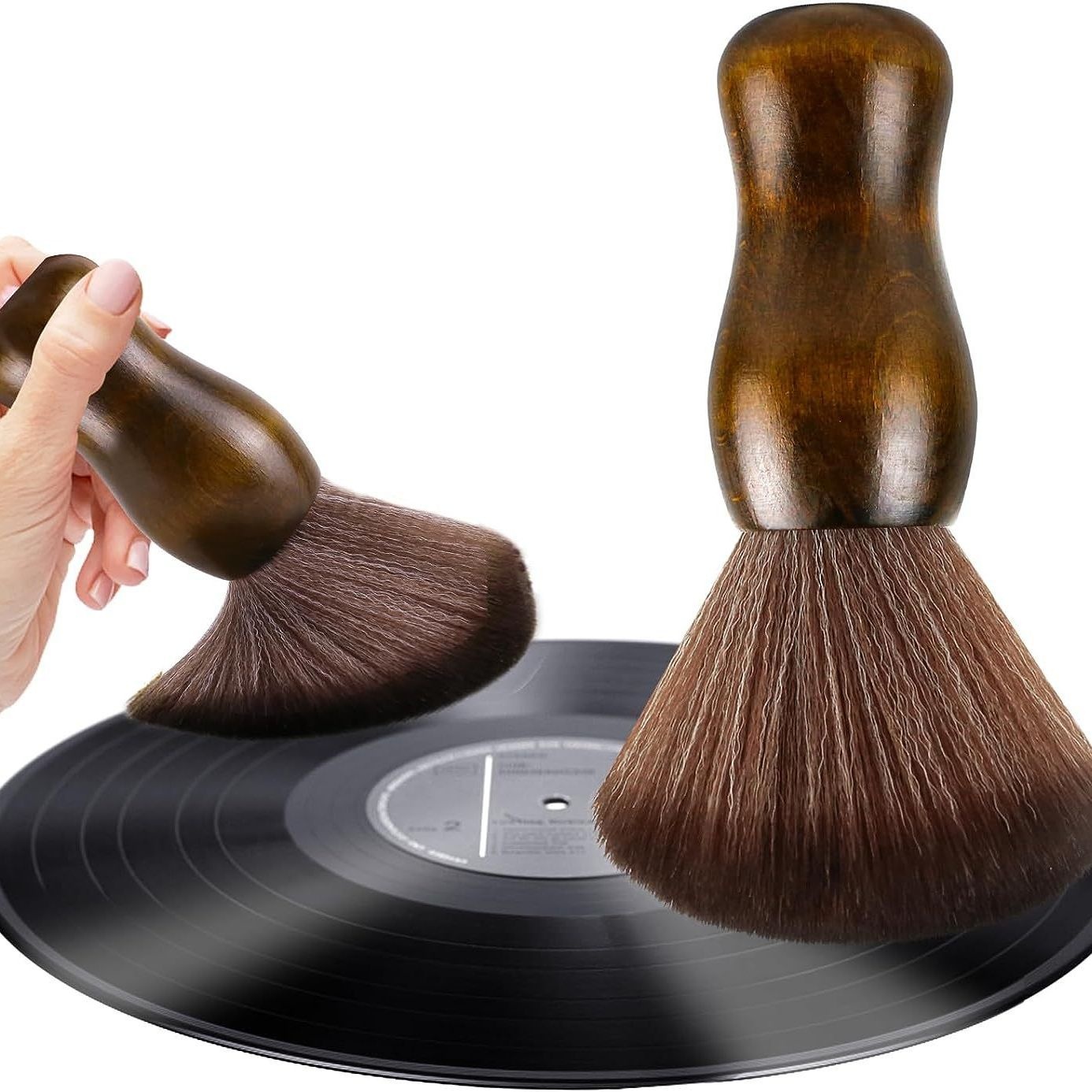 ソリッドビニールレコードクリーニングブラシ - LP蓄音機レ - Vinyl Record Cleaner のレビューと価格